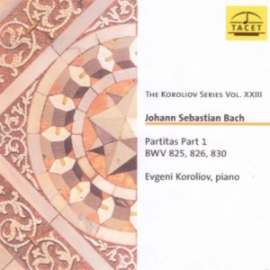 【CD輸入】 Bach, Johann Sebastian バッハ / パルティータ第1番、第2番、第6番　エフゲニー・コロリオフ（ピアノ）（2CD） 送