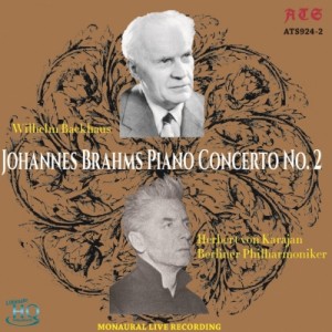 【Hi Quality CD】 Brahms ブラームス / ピアノ協奏曲第2番　ヴィルヘルム・バックハウス、ヘルベルト・フォン・カラヤン＆ベ