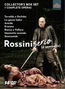 【DVD】 Rossini ロッシーニ / セリアとセミ・セリア集〜7つのオペラ全曲（14DVD） 送料無料