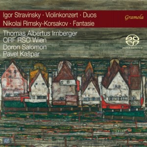【SACD輸入】 Stravinsky ストラビンスキー / ヴァイオリン協奏曲、イタリア組曲、他　トーマス・アルベルトゥス・イルンベル