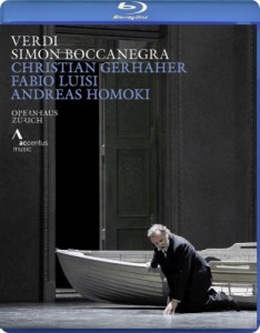 【Blu-ray】 Verdi ベルディ / 『シモン・ボッカネグラ』全曲　ホモキ演出、ファビオ・ルイージ＆チューリッヒ歌劇場、クリス