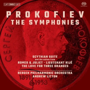 【SACD輸入】 Prokofiev プロコフィエフ / 交響曲全集、管弦楽曲集　アンドルー・リットン＆ベルゲン・フィル（5SACD） 送料無