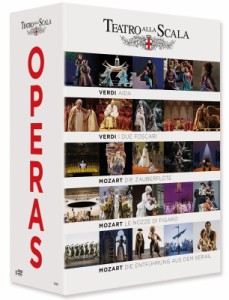 【DVD】 Opera Classical / ミラノ・スカラ座 オペラ・ボックス〜『アイーダ』『二人のフォスカリ』『魔笛』『フィガロの結婚