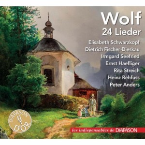 【CD輸入】 Wolf ボルフ / 歌曲集　エリーザベト・シュヴァルツコップ、ディートリヒ・フィッシャー＝ディースカウ、エルンス