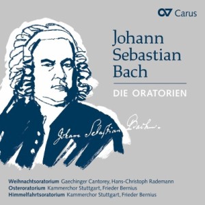 【CD輸入】 Bach, Johann Sebastian バッハ / クリスマス・オラトリオ（ハンス＝クリストフ・ラーデマン指揮）、復活祭オラト