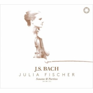 【CD輸入】 Bach, Johann Sebastian バッハ / 無伴奏ヴァイオリンのためのソナタとパルティータ全曲　ユリア・フィッシャー（2