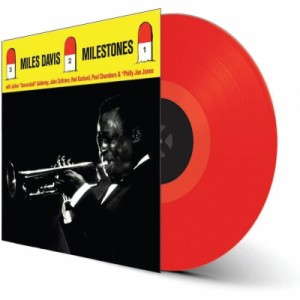 【LP】 Miles Davis マイルスデイビス / Milestones (レッド・ヴァイナル仕様 / アナログレコード / Wax Time In Color) 送料