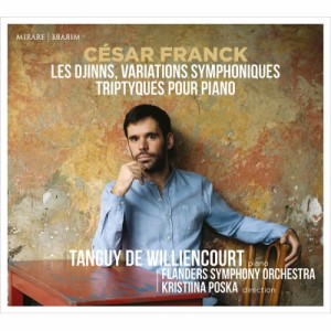 【CD輸入】 Franck フランク / 交響的変奏曲、交響詩『ジン』、ピアノ曲集　タンギ・ド・ヴィリアンクール、クリスティーナ・