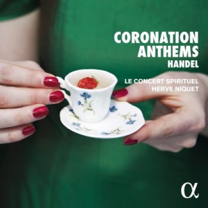 【CD輸入】 Handel ヘンデル / 戴冠式アンセム（全4曲）、デッティンゲン・テ・デウム　エルヴェ・ニケ＆ル・コンセール・スピ