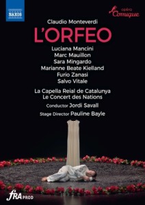 【DVD】 Monteverdi モンテベルディ / 『オルフェオ』全曲　ベール演出、ジョルディ・サヴァール＆ル・コンセール・デ・ナシオ