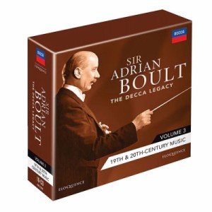 【CD輸入】 Box Set Classical / エードリアン・ボールト／ザ・デッカ・レガシー 第3集〜19世紀＆20世紀音楽集（16CD） 送料無