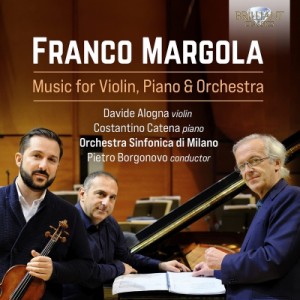【CD輸入】 マルゴーラ、フランコ（1908-1992） / ヴァイオリン、ピアノと管弦楽のための作品集　ダヴィデ・アローニャ、コス