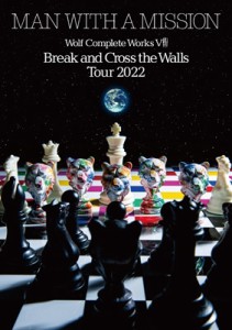 【DVD】 MAN WITH A MISSION マンウィズアミッション / Wolf Complete Works VIII 〜Break and Cross the Walls Tour 2022〜 