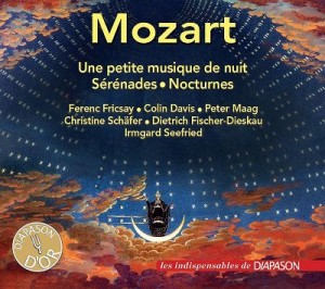 【CD輸入】 Mozart モーツァルト / 夜曲集　フェレンツ・フリッチャイ、ペーター・マーク、クリスティーネ・シェーファー、デ