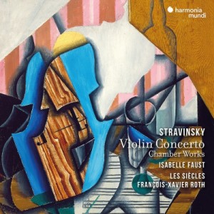 【CD輸入】 Stravinsky ストラビンスキー / ヴァイオリン協奏曲、アポロのヴァリアシオン、二重カノン、他　イザベル・ファウ