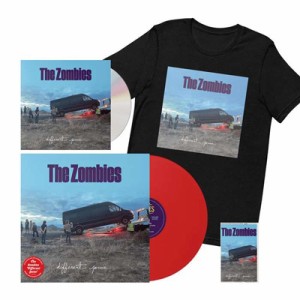 【CD輸入】 Zombies ゾンビーズ / Different Game Red Vinyl + Cd + Cassette + T-shirt + Signed Artprint (S Size) 送料無料