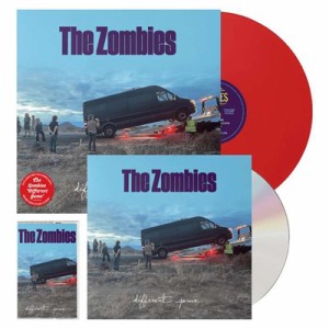 【CD輸入】 Zombies ゾンビーズ / Different Game Red Vinyl + Cd + Cassette + Signed Artprint 送料無料