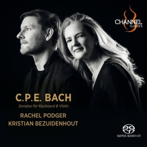 【SACD輸入】 Bach CPE バッハ / ヴァイオリンと鍵盤楽器のためのソナタ集　レイチェル・ポッジャー、クリスティアン・ベザイ