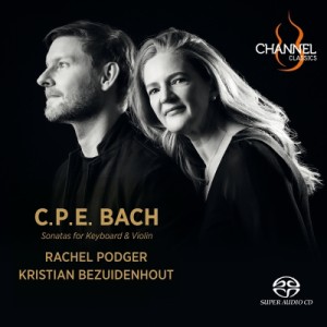 【SACD国内】 Bach CPE バッハ / ヴァイオリンと鍵盤楽器のためのソナタ集　レイチェル・ポッジャー、クリスティアン・ベザイ