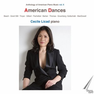 【CD輸入】 ピアノ作品集 / アメリカン・ダンス〜アメリカのピアノ音楽アンソロジー第5集　セシル・リカド 送料無料