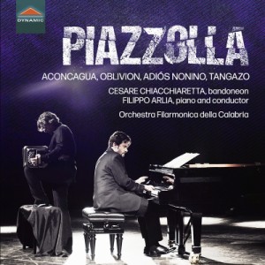 【CD輸入】 Piazzolla ピアソラ / 『ピアソラ〜アコンカグア、オブリビオン、アディオス・ノニーノ、他』　チェーザレ・キアッ