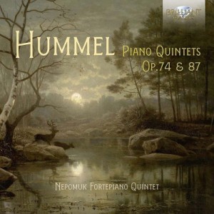 【CD輸入】 Hummel フンメル / ピアノ五重奏曲集　ネポムーク・フォルテピアノ五重奏団