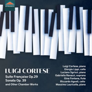 【CD輸入】 コルテーゼ、ルイジ（1899-1976） / ピアノ曲と室内楽作品集　ルイジ・コルテーゼ、ジョルジョ・リッピ、マッシモ