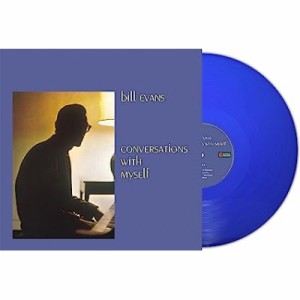 【LP】 Bill Evans (Piano) ビルエバンス / Conversations With Myself (ブルー・ヴァイナル仕様 / アナログレコード) 送料無