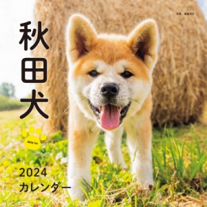 【単行本】 酒巻洋子 / 2024年カレンダー 秋田犬 誠文堂新光社カレンダー