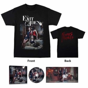 【CD輸入】 Exit Eden / Femmes Fatales Digipak Cd + T-shirt Bundle (S Size) 送料無料