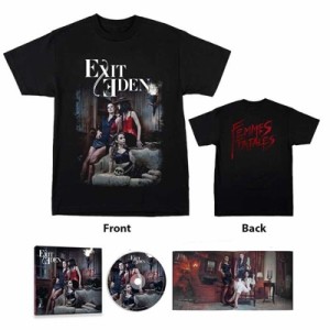 【CD輸入】 Exit Eden / Femmes Fatales Digipak Cd + T-shirt Bundle (L Size) 送料無料