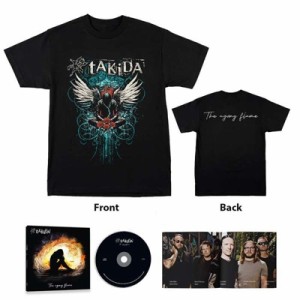 【CD輸入】 Takida / Agony Flame Digisleeve Cd + T-shirt Bundle (M Size) 送料無料