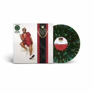 【LP】 Bruno Mars ブルーノマーズ / 24k Magic (フォレスト・グリーン＆スプリング・グリーン・スプラッター・ヴァイナル仕様