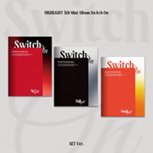 【CD】 HIGHLIGHT / 5th Mini Album:  Switch On (STD) (ランダムカバー・バージョン) 送料無料