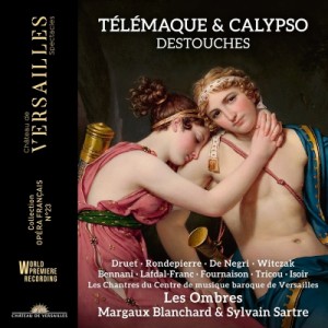 【CD輸入】 デトゥシュ（1672-1749） / 『テレマークとカリプソ』　マルゴー・ブランシャール、シルヴァン・サルトル、レゾン