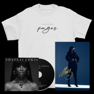 【CD輸入】 Shaznay Lewis / Pages Cd + T-shirt Bundle (Inc Signed Print)(L Size) 送料無料