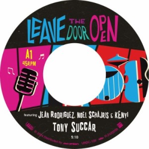 【7""Single】 Tony Succar / Leave The Door Open (Silk Sonic Cover)  /  Uptown Funk (Mark Ronson Ft. Bruno Mars Cover)(