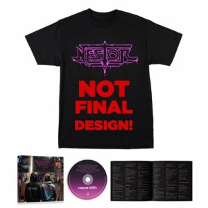 【CD輸入】 Nestor / Teenage Rebel - Digisleeve Cd + T-shirt Bundle (S Size) 送料無料