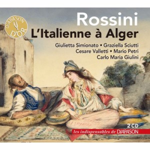 【CD輸入】 Rossini ロッシーニ / 『アルジェのイタリア女』全曲　カルロ・マリア・ジュリーニ＆スカラ座、ジュリエッタ・シミ