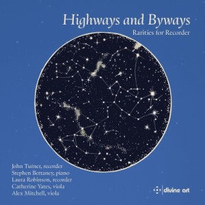 【CD輸入】 　オムニバス（リコーダー） / Highways and Byways〜リコーダーのための稀少小品集　ジョン・ターナー、スティー