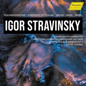 【CD輸入】 Stravinsky ストラビンスキー / 詩篇交響曲、ミサ曲、バベル（英語版＆ドイツ語版）　ハインツ・ヘニッヒ＆ハノー