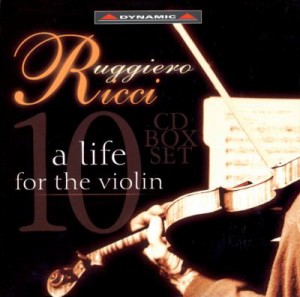 【CD輸入】 ヴァイオリン作品集 / ルッジェーロ・リッチ「A Life For The Violin」（10CD） 送料無料