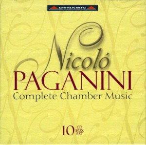 【CD輸入】 Paganini パガニーニ / 室内楽作品集　パガニーニ弦楽四重奏団、セバスチアーニ（ｇ）、他（１０ＣＤ） 送料無料