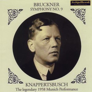 【CD輸入】 Bruckner ブルックナー / 交響曲第９番、他　クナッパーツブッシュ＆バイエルン国立管弦楽団