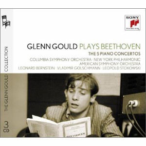 【CD輸入】 Beethoven ベートーヴェン / ピアノ協奏曲全集　グールド、バーンスタイン＆ニューヨーク・フィル、コロンビア響、