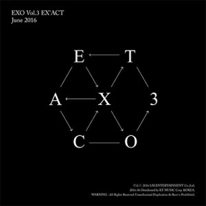 【CD】 EXO / 3集:  Ex'act 【Chinese Ver. /  中国語】 (ランダムカバーバージョン)