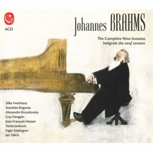 【CD輸入】 Brahms ブラームス / 弦楽器、管楽器のためのソナタ集　アレクサンドル・ブルシロフスキー、ヤン・ターリヒ、クセ
