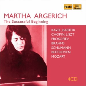 【CD輸入】 Argerich アルゲリッチ / マルタ・アルゲリッチ　成功のデビュー〜放送用録音、ライヴ録音集 1955-1961（4CD） 送