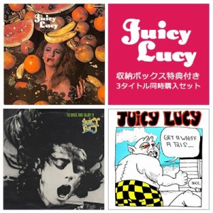 【Blu-spec CD】 Juicy Lucy / Juicy Lucy+lie Back And Enjoy It+get A Whiff A This (紙ジャケット) 【特典付き3タイトル同