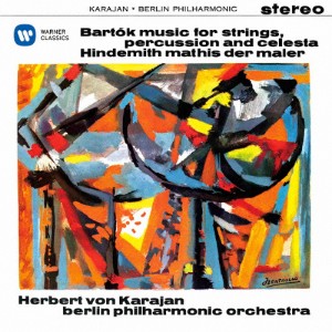 バルトーク:弦楽器、打楽器とチェレスタのための音楽、ヒンデミット:画家マチス/カラヤン(ヘルベルト・フォン)[HybridCD]【返品種別A】